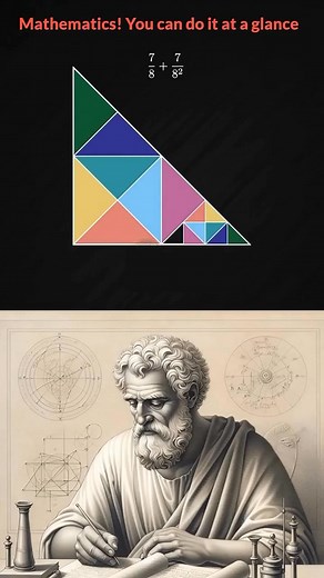 61K views · 729 reactions | Intuitive mathematics! You will learn it at a glance! #knowledgeseedingplan #fastgrowingPlan #math | Archimedes Mathatician | Facebook