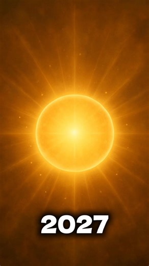 Evolution of the Sun (2027) 🌞 #sun #evolution #2027 #space #astronomy #fyp
