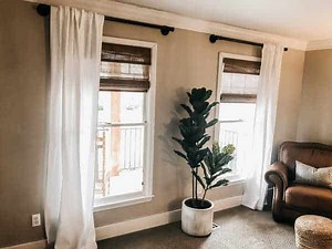 How to make a pipe curtain rod