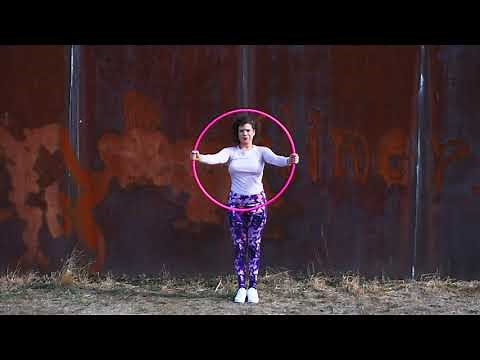 Hula hoop exercise routine for seniors | Slow sequence for arms and core