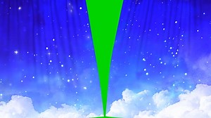 Curtain, Green Screen, Window. Free Stock Video