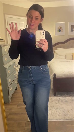 Comfortable Wide Leg Jean