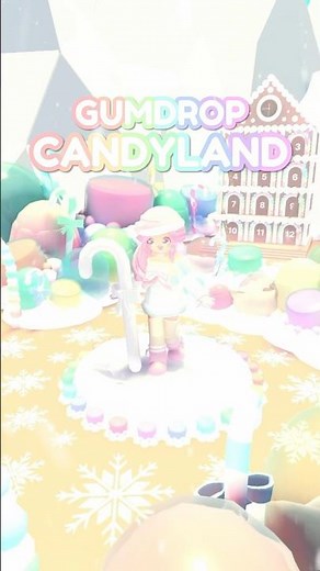GUMDROP CANDYLAND BUILD in Adopt Me! #adoptme #adoptmepets #adoptmeroblox #adoptmebuild #roblox