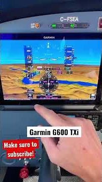 The Primary Flight Display (PFD) Garmin G600 TXi | Introduction #pilotlife #aviation