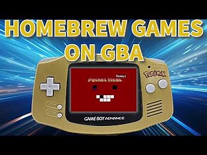 Homebrew Games on the Gameboy Advance