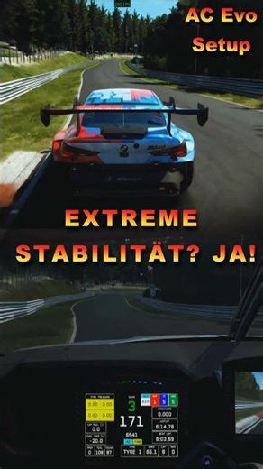M4 GT3 mit dieser Stabilität INSANE ☠️ #ACEVO #Shorts