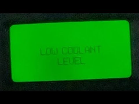 Low Coolant level indication on Land Rover LR 3 and Discovery 3