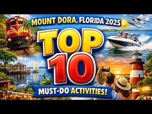 🌴 Mount Dora, Florida 2025 | Top 10 Must-Do Activities in This Hidden Gem! 🌟