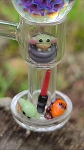 🌪Slurper sets! Boro glass miniatures are my specialty! Most of these sets are sold but I have a large variety of terp pearls available on my site. I'll post a link in the comments so it's easy to find. Thank you for checking out my art! | Cynthia DeMatteo