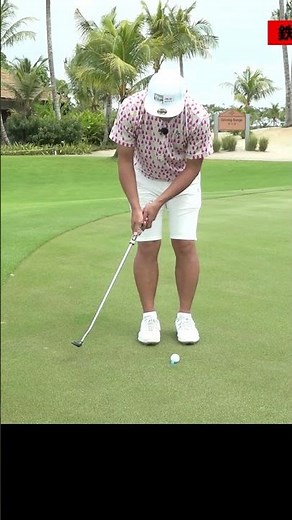 Putting distance is created by rhythm #golflesson #putter #TadahisaInoue