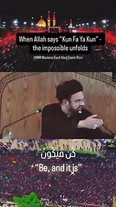 304K views · 2.6K reactions | Arbaeen is a miracle! #Karbala #Najaf #KunFaYaKun | Maulana Syed Abul Qasim Rizvi - Unofficial | Facebook