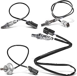 A-Premium O2 Oxygen Sensor Compatible with Mitsubishi Outlander 2014-2015 3.0L, Upstream and Downstream, 4-PC Set, Replace# 1588A274, 1588A363