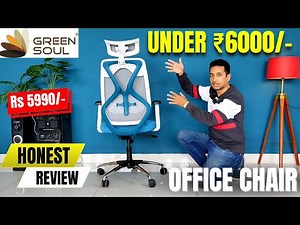 Best ergonomic office chair under 6000 India 2026 🔥 GreenSoul Zodiac Office Chair Unboxing & Review