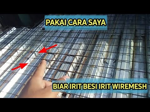 HOW TO INSTALL WIREMESH AND STEAM STEPS IN COMBINATION FOR A 2ND FLOOR Slab | BUILD A CHEAP HOUSE