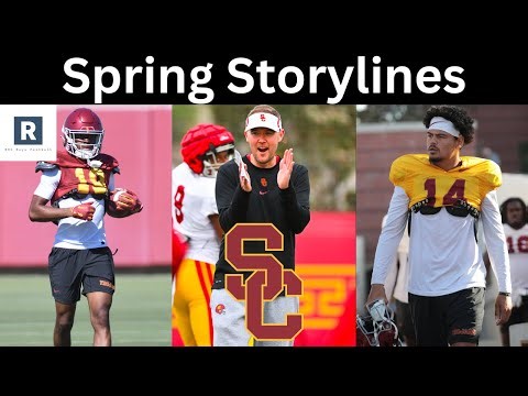 USC Football Spring Practice Storylines | HUGE Year For Lincoln Riley | USC Trojans Football