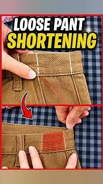 Pant Waist Alteration | Tailor Jaisi Finishing Ghar Par. #sewingtutorial #sewingtips