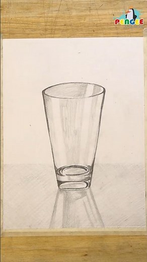 Realistic Glass Sketch | Easy Pencil Shading Tutorial | Realistic Drawing Made Easy