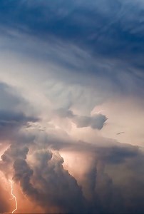 Churning skies and flashing lightning – epic storm chasing footage