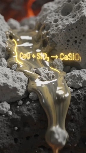 How Iron Is Extracted from Ore | The Amazing Science of Steel Production#youtubeshorts