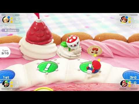 Mario Party Superstars - Peach's Birthday Cake (Rosalina, Daisy, Luigi & Mario)