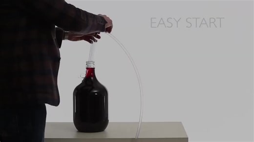 New Regular Bottling Auto Siphon Racking Transferring for Wine Beer Kombucha Moonshine Liquid with Hose and Clamp