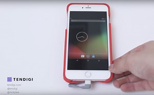 Custom Built Phone Case Lets an iPhone run on Android