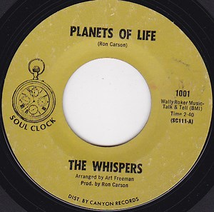 The Whispers - Planets Of Life / I Can Remember