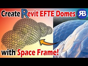 Revit Snippet: Create EFTE Domes with Space Frame using Massing
