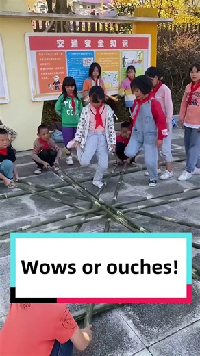 The Bamboo Pole Dance gets its name from the clacking bamboo poles that set the rhythm. Dancers hop in and out of the moving poles. Would you dare to try? If you miss the rhythm, you might get hurt. | Discover China