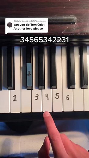 Reply to @ooooo_o8919 💙 | another love piano