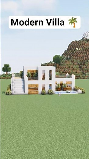 Ultimate Modern Oak Villa in MINECRAFT 🏢✨