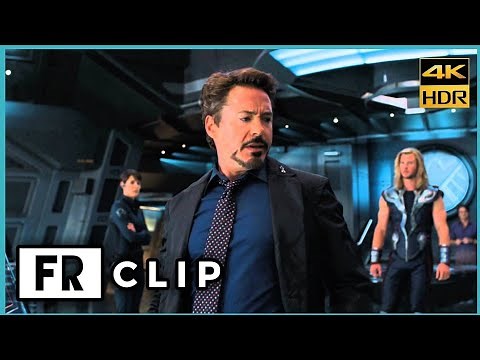 "That Man Is Playing Galaga!" - Tony Stark Funny Scene | The Avengers (2012) Movie CLIP | Filmy Rant