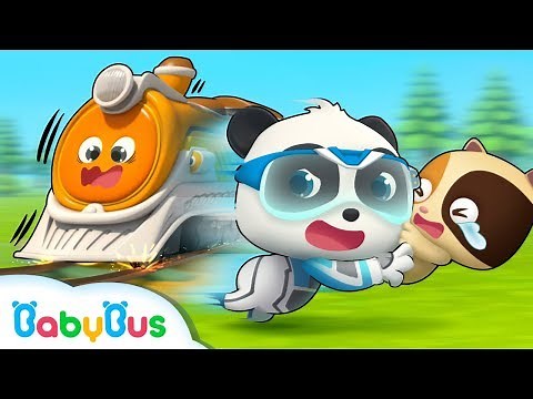 The Train Rescue Team | Children's Songs | BabyBus