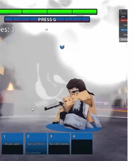 Roblox Bleach Characters: Aizen and Starkk