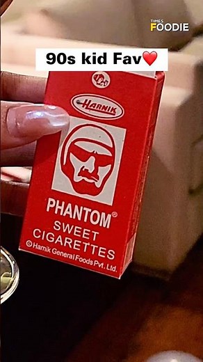 Phantom sweet cigarettes: 90s kids’ childhood flex #shorts #90s #candy