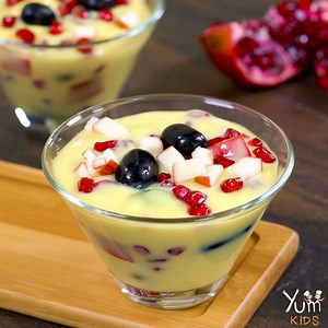 5.2M views · 232K reactions | Fruit Custard Recipe* in the comment section! | Yum | Facebook