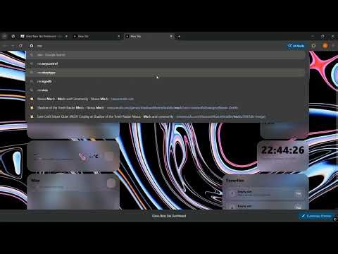 Glass New Tab Dashboard – Make Your Chrome Look INSANE 🔥 Full Tutorial