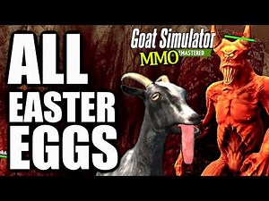 Goat Simulator REMASTERED: MMO All Easter Eggs And Secrets