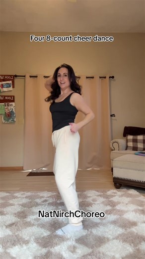 Four 8-count cheer dance🖤 count break down is up on my NNC page! #natnirchchoreo #cheerdance #cheertok #cheercoach #cheerleading