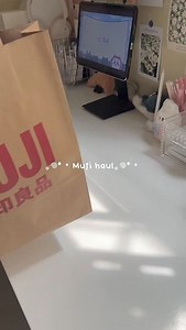 29K views · 2.7K reactions | Muji haul with me . . . . #studymood #studymovitation #studywithme #studyhard #studyinspiration #studyspace #studyaesthetic #studylife #motivational #deskdecor #desksetup #deskstyling #desktour #muji #mujistyle #mujihaul | Cherrie_studies | Facebook