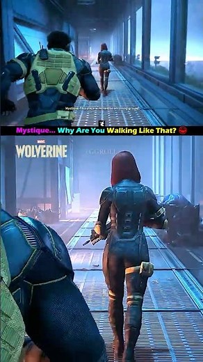 What Is That Walk, Mystique! 😂 Marvel's Wolverine