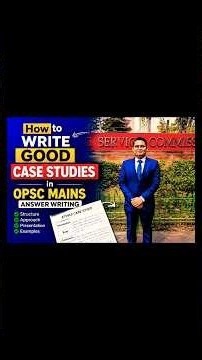 How to Write good case studies In Opsc Mains answer writing ✍️ 🤔 😱! #shorts #ytshorts #gs4ethics
