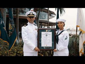 Andrew Edwards Navy Commissioning Full Ceremony in San Diego