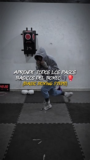 TUTORIAL Boxing Steps🥊👣 #boxeo #footwork #boxingdrills