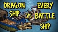 DRAGON SHIP vs EVERY SHIP AoE II Definitive Edition