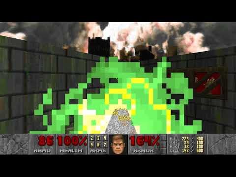 Doom 2 1994 play-through - Level 19: The Citadel