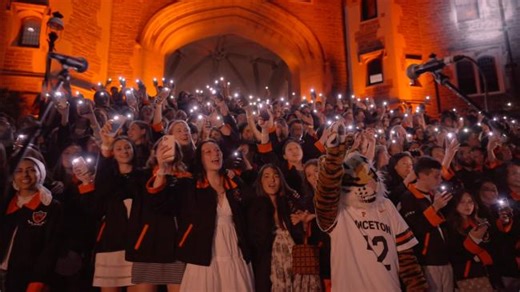 The lights of learning shine bright at Princeton