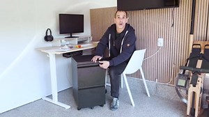 Greenvelly File Cabinet,Metal Mobile 2-Drawer Rolling File Cabinet with Lock Under Desk for Home Office Fit Letter/Legal/A4 Size(Easy Assemble-Black)