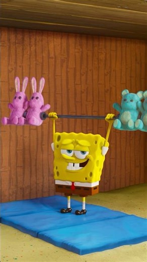 SpongeBob's a BIG GUY in brand new movie! 😏 #shorts