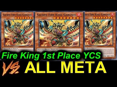【UNSTOPPABLE】1ST PLACE YCS FIRE KING VS ALL META | BY DINH KHA BUI | Yu-Gi-Oh!